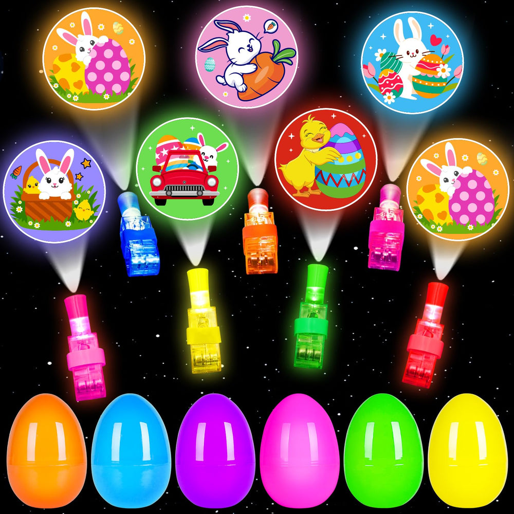 ZICZLI Easter eggs 24-pack for egg hunts and party favors.