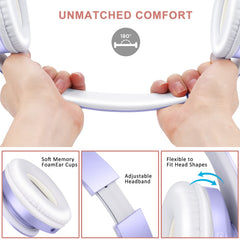 ZIHNIC headphones with micro SD slot for offline music on the go.
