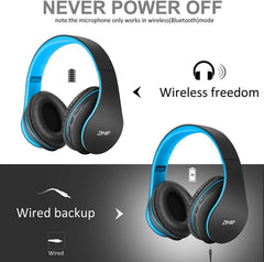 ZIHNIC microphone enables hands-free calls with noise reduction.