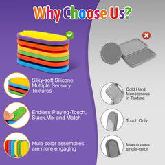 Ziogogco textured surface close-up for tactile sensory play.