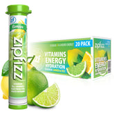 Zipfizz daily energy powder tube with measured serving for sustained focus.