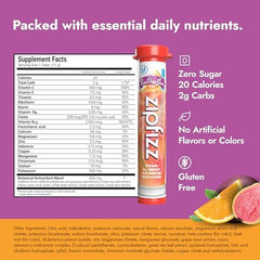 Zipfizz passion orange guava flavor delivers a refreshing energy boost.