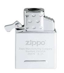 Zippo 65826 insert with refillable butane capacity of 0.9g for portable use.