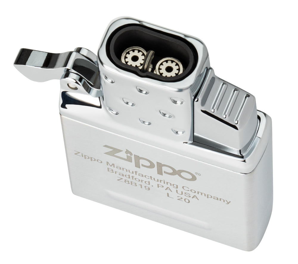 Zippo Single Torch Insert with odorless flame and push-button ignition for quick starts