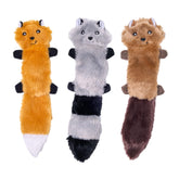 ZippyPaws Skinny Peltz Renard : jouet sans bourrage pour jeux propres et interactifs.