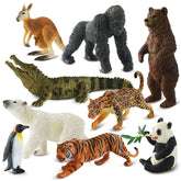 Zippytots kangaroo figure for imaginative play and language learning.