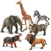 Zippytots safari elephant figurine for imaginative play and early vocabulary growth.