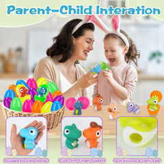 ZIRSENG eco-friendly plastic eggs highlight safe, reusable Easter fun.