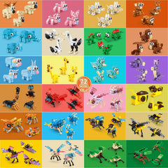 Zitetbolo 3in1 animal models with 72 build options