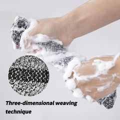 Face and body scrub capabilities of the ZIVWAGX towel