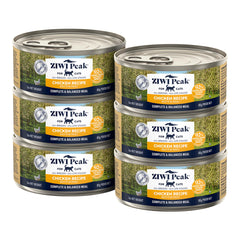 ZIWI Chicken Recipe front can showing premium high-protein cat food
