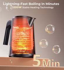 ZKBHOME keep-warm feature keeps water ready for refills
