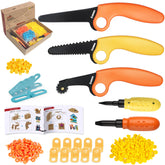 ZLemma Cardboard Kit safe serrated cutter for precise cuts in kid crafts