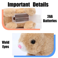 Zloeoa Bunny plush features a realistic face for comforting companionship.