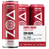 ZOA Cherry Limeade can front view with zero sugar energy