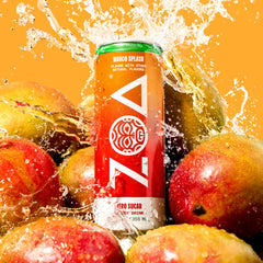 ZOA Mango Splash 12-pack ready for on-the-go refreshment