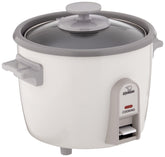 Zojirushi 3-Cup Rice Cooker with glass lid for easy monitoring during cooking.