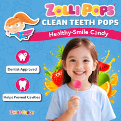 Zollipops individually wrapped sugarfree lollips ideal for lunchboxes and on the go