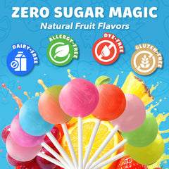 Zollipops kids and adults snack time image emphasizes family friendly post meal options