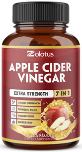 Zolotus 7-in-1 capsules bottle ready for daily use with potential immune and digestion support