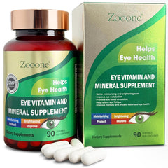 zooone eye vitamin bottle front view for daily eye support
