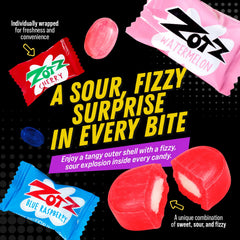 Zotz Fizzy Candy strawberry flavor with fizz core