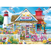 ZSYCZAO coastal flowers and ocean view puzzle—perfect for relaxing evenings with family.