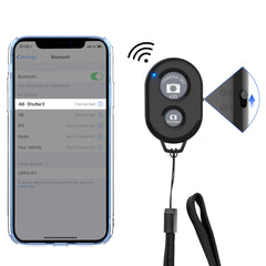 Zttopo compact remote with wrist strap for easy travel selfies.