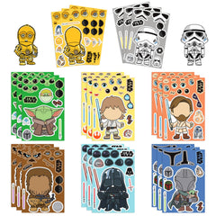 ZUIYIJIANGNAN Star Wars character stickers for kids to personalize laptops and notebooks.