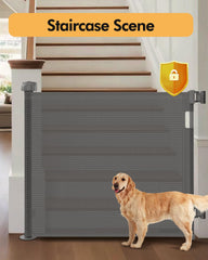 Zupetta breathable mesh provides visibility while keeping pets and kids contained.