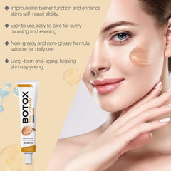 ZXZTSM Botox Bee Venom Cream application in circular motions for smooth absorption.