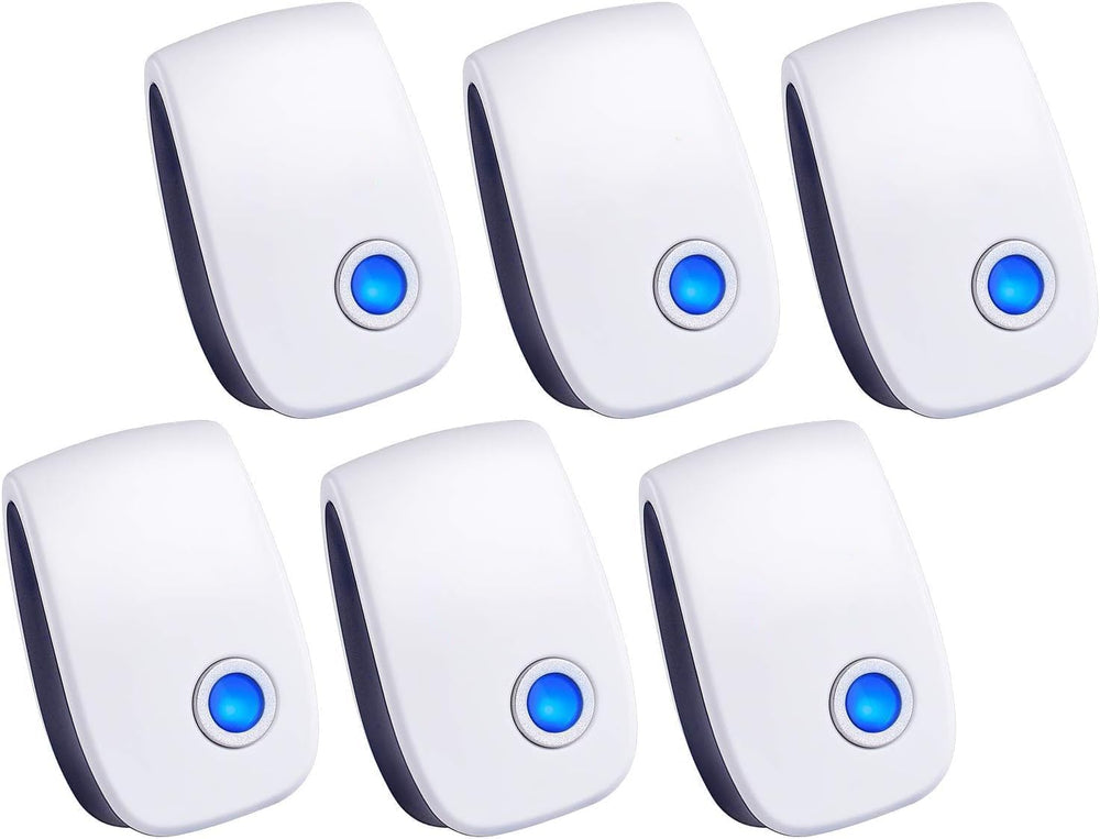 zybeauty 2026 upgraded ultrasonic repellent plugged into a wall outlet for continuous home protection