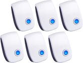 zybeauty 2026 upgraded ultrasonic repellent plugged into a wall outlet for continuous home protection
