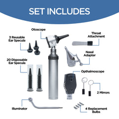 ZYREV ophthalmoscope head designed for teaching eye exams
