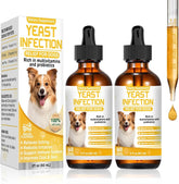 ZZTRMY ear drops for dogs soothe yeast-related ear irritation and promote comfort.