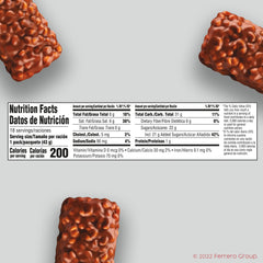 100 Grand crispy caramel inside reveals crunchy texture for a satisfying bite.