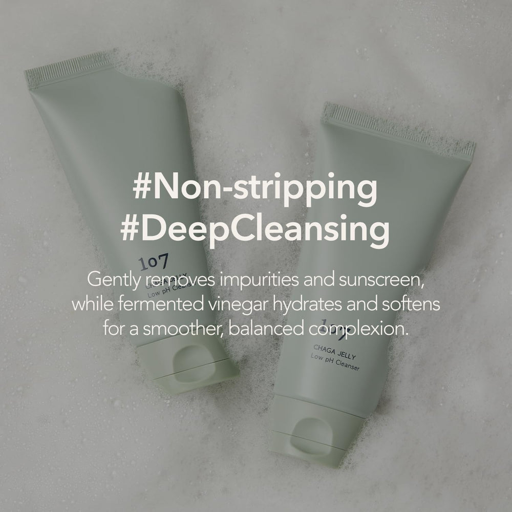 107 Gentle Gel Cleanser non-comedogenic formula helps keep pores clear