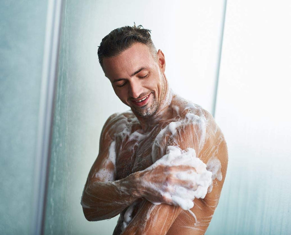 Fragrance-free and dye-free bar for minimal additives.