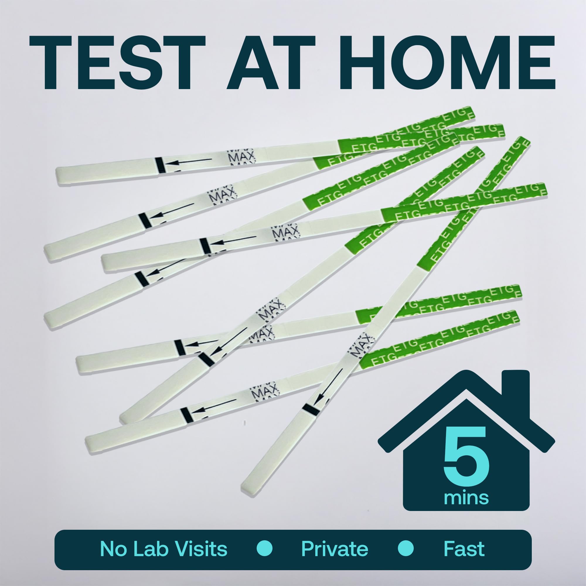 12 Panel Now ETG test strips arrive hygienic and sealed