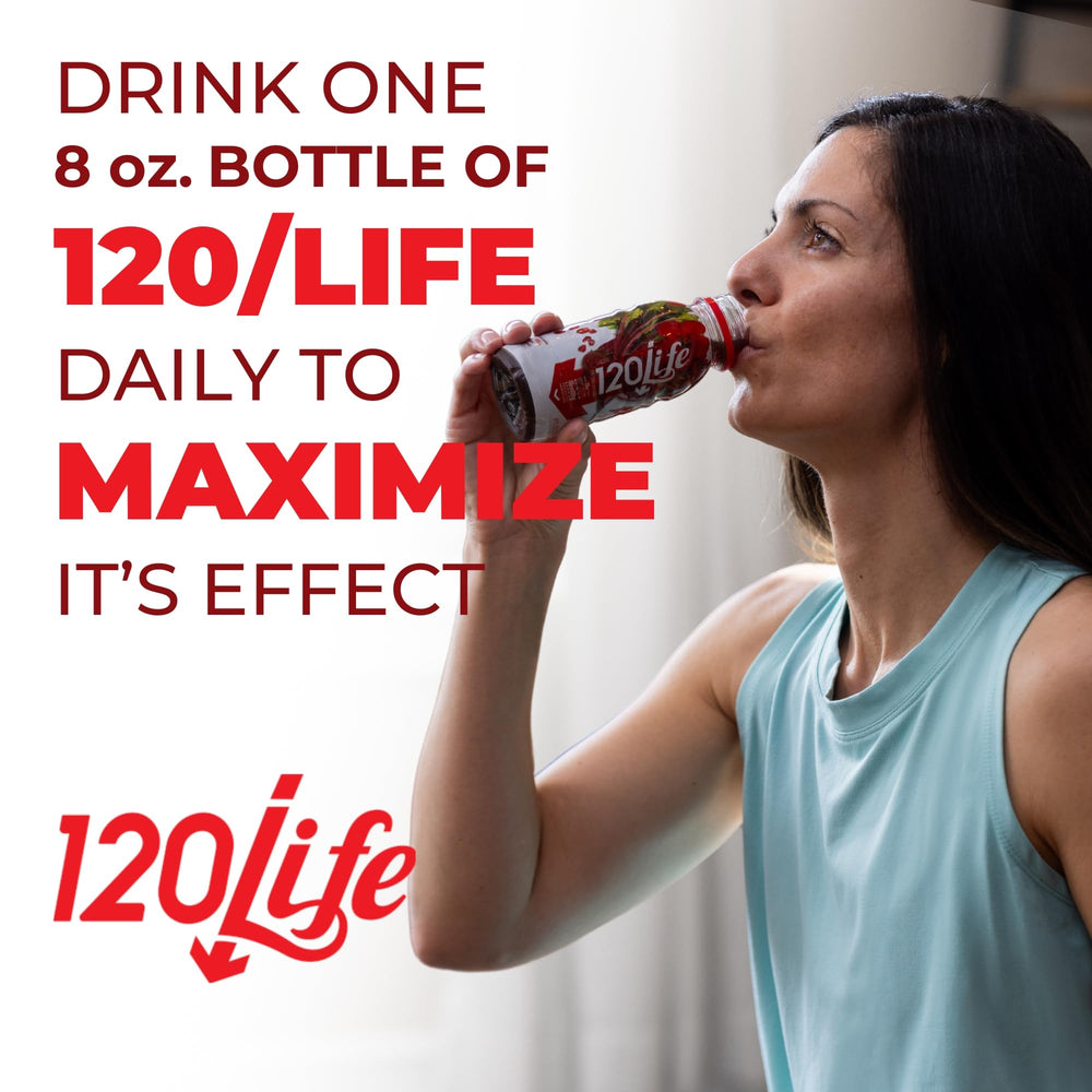 120LIFE hibiscus flowers steeping in a floral infused blend