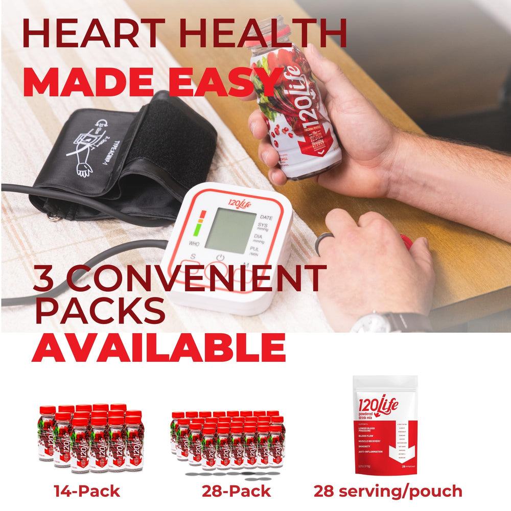 120LIFE ready-to-drink bottle in a kitchen setting