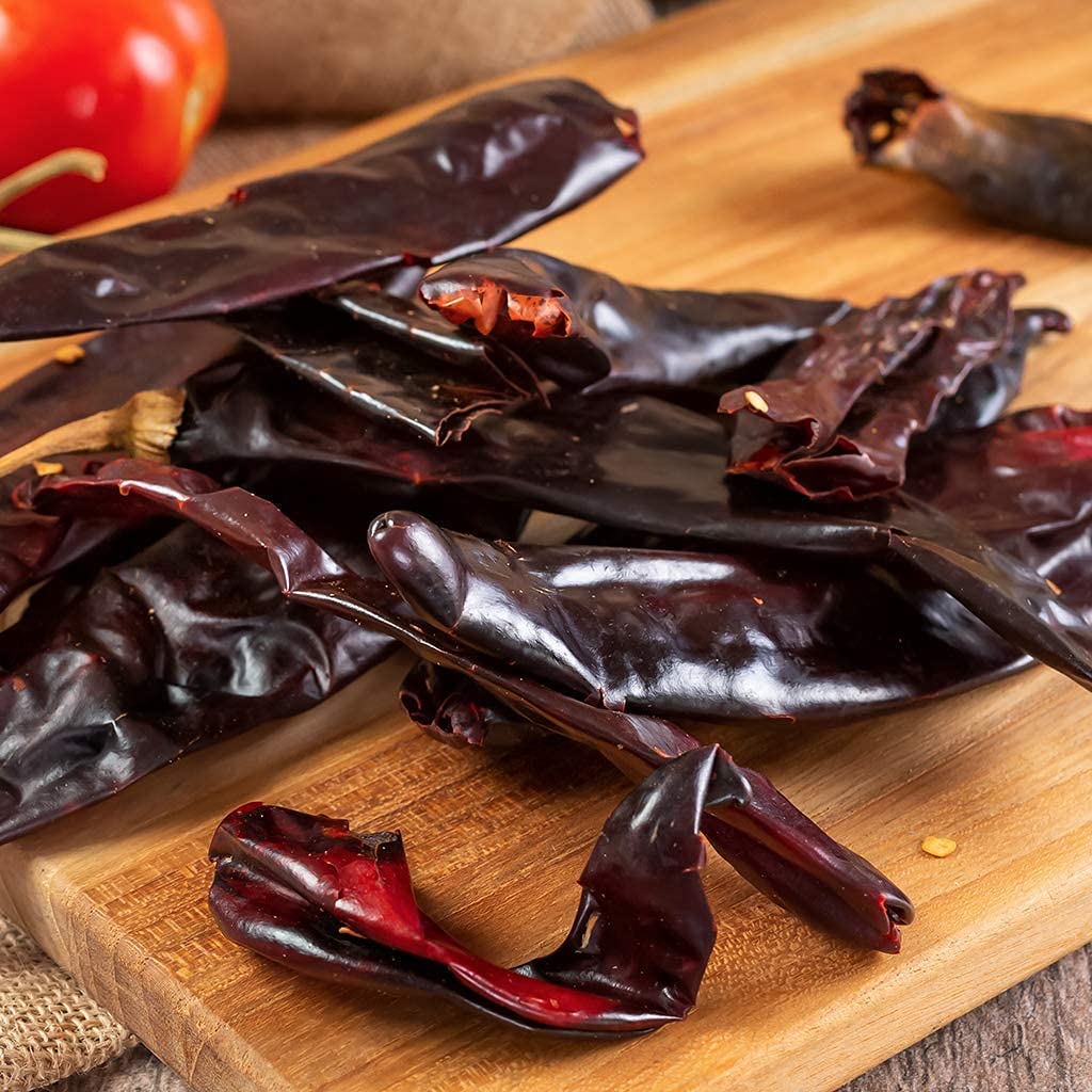 Guajillo descolados ready for enchiladas sauce by 1400S SPICES