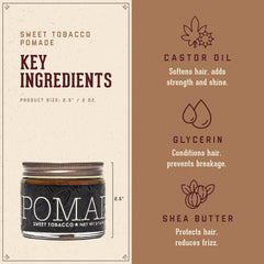 Hands applying 18.21 Man Made pomade for flexible, all-day hold.