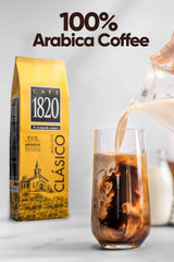 Café 1820 aroma-rich fruity notes highlighted in the coffee