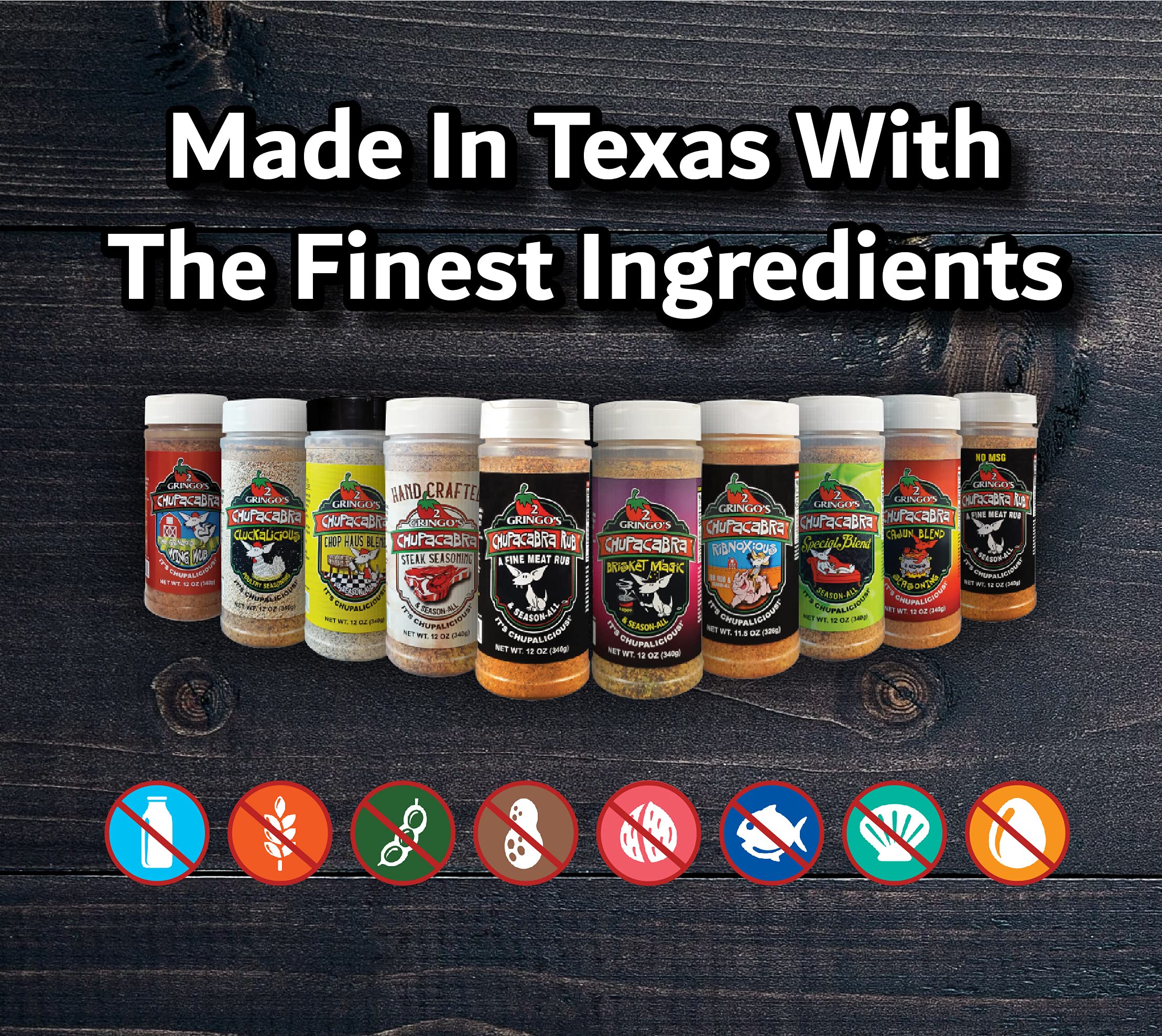2 Gringos Chupacabra 25oz bottle ideal for family kitchens.