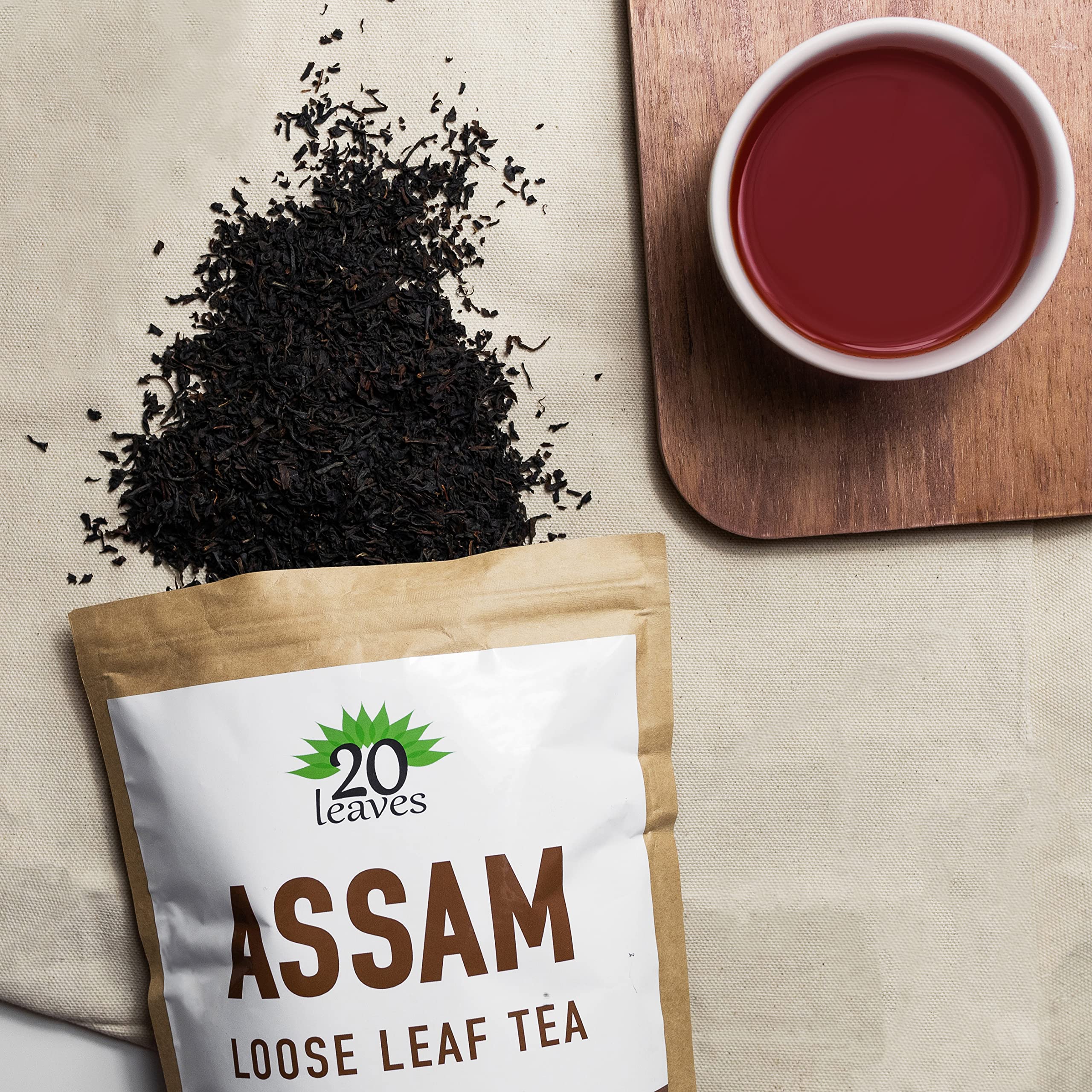 20 Leaves brew guide helps achieve consistent strength and flavor.