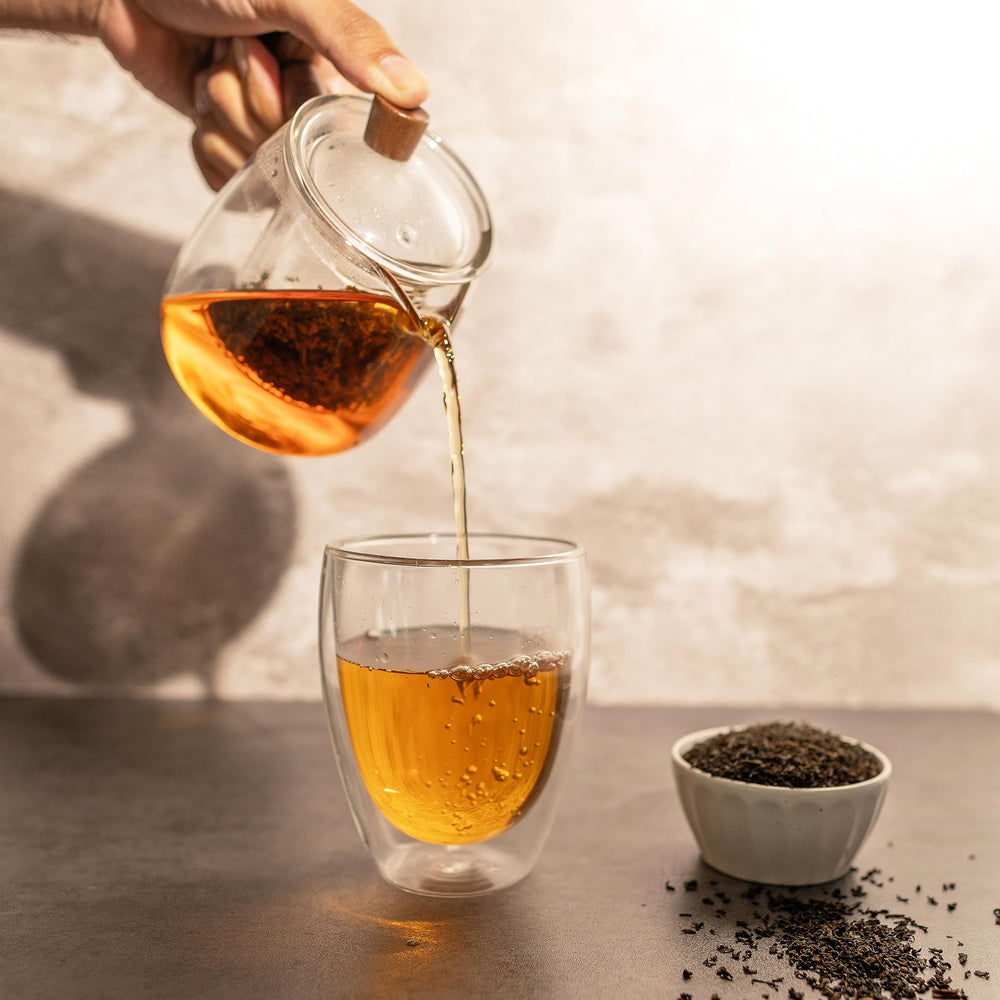 20 Leaves Earl Grey organic packaging on kraft pouch