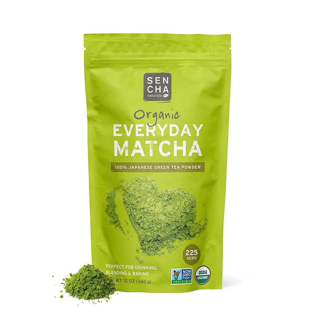 21 Sencha Eveyrday matcha powder in tin for daily ceremonial tea ritual.