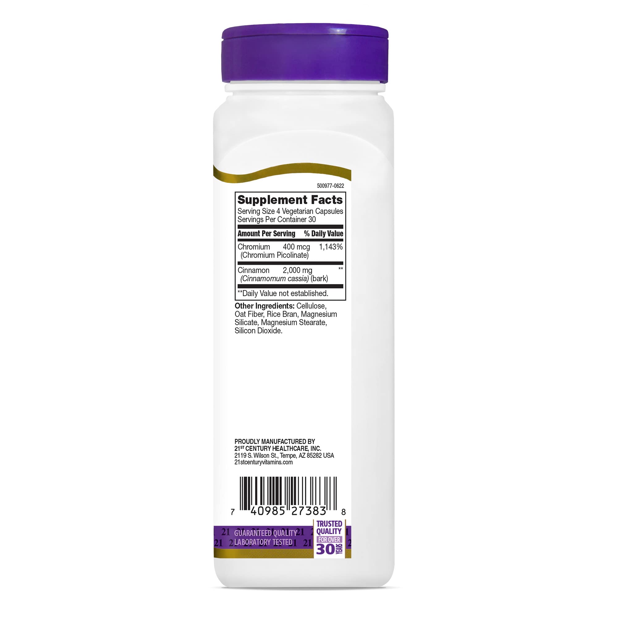 Product seal and quality marks signaling trusted manufacturing standards.