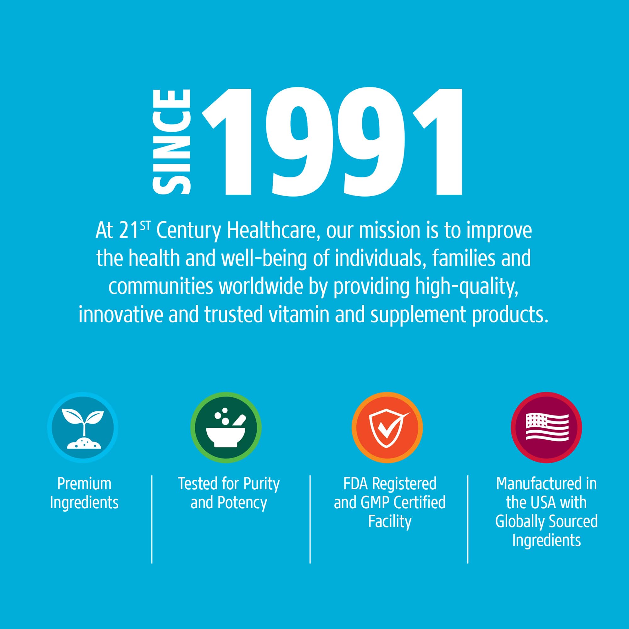 21st Century Calcium Plus D3 packaging detail highlight ingredients